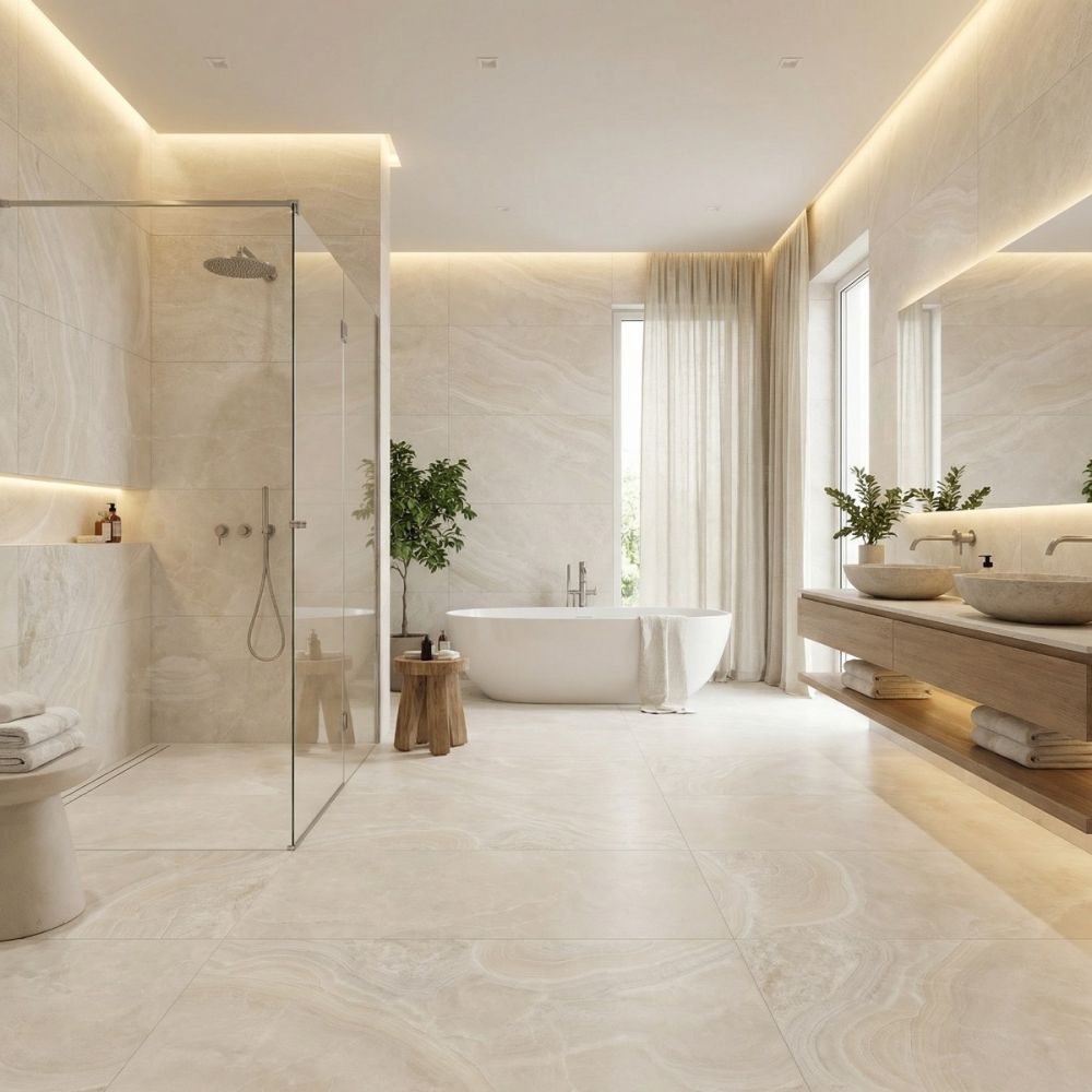 Gresie CORALINA CREAM F P 600X1200X8 R SUMAT 1S bej | în Romania