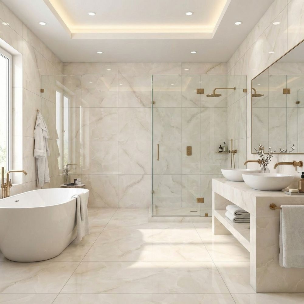 Gresie MOON ONYX 60X120 LUCIOASA bej | CeraMall.ro