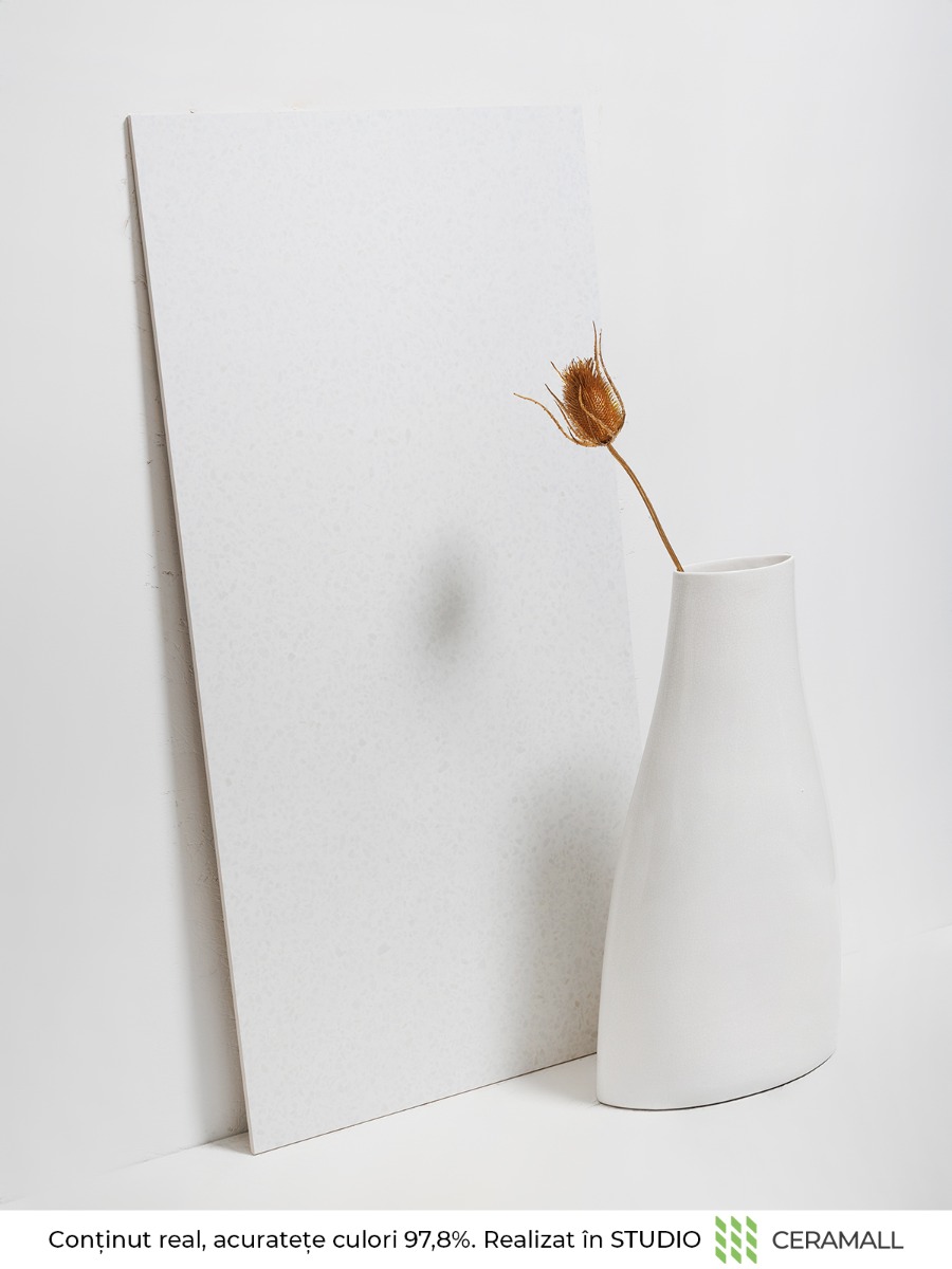 rimi　ホワイトS Gresie CALYPSO WHITE F P 600X1200X8 R SATIN 1S alb | CeraMall.ro