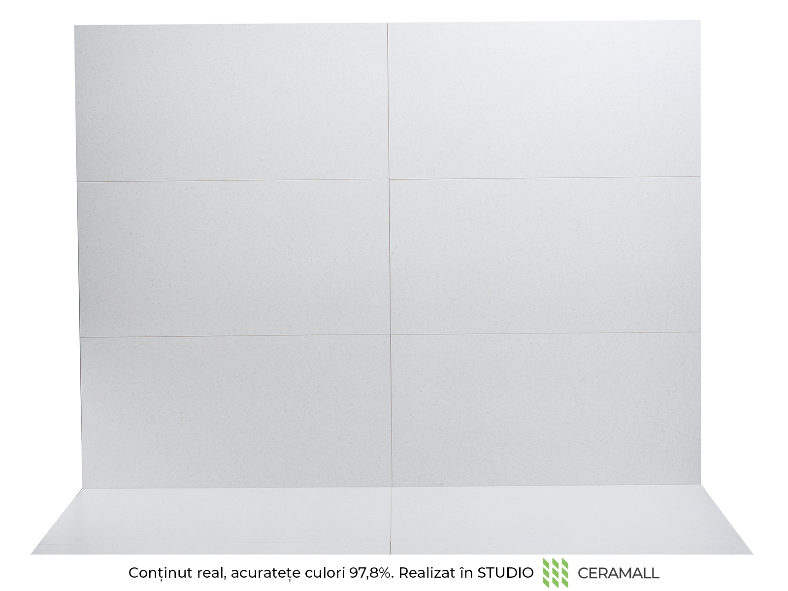 Gresie CALYPSO WHITE F P 600X1200X8 R SATIN 1S alb | CeraMall.ro