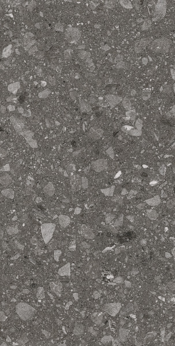 Gresie TERRA ANTHRACITE F P 600X1200X8 R MAT 1L negru | în Romania
